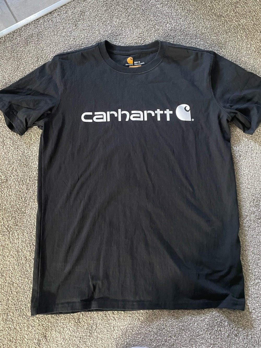 Carhartt ladies Black Logo Short-Sleeve T-Shirt
